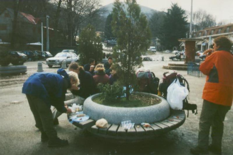 Enttuschung macht sich breit beim Osterfrhstck in Gambarie