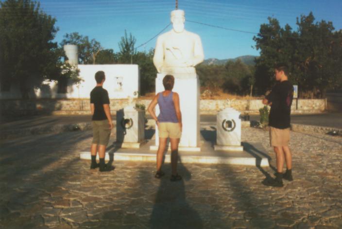 Anopolis - Denkmal fr den widerstandskmper Dhaskalogiannis