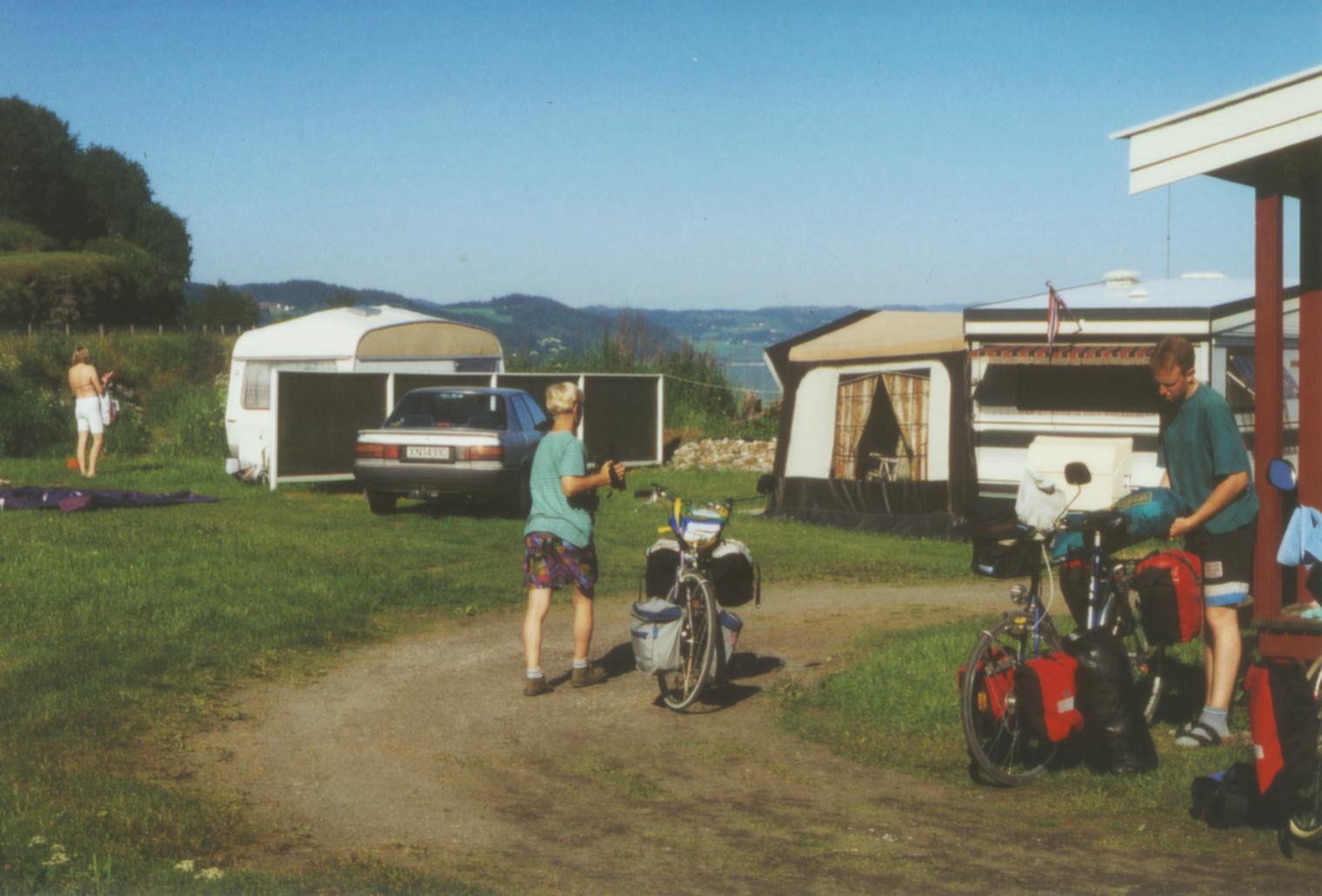 Campingplatz in der Nhe von Trondheim