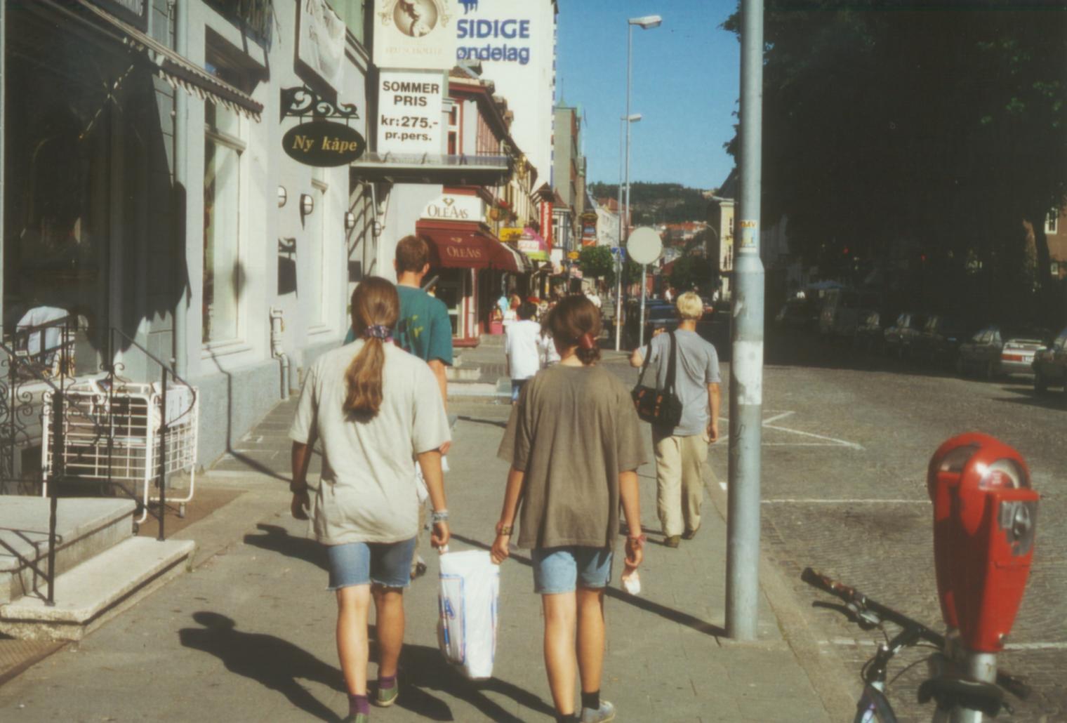 Zur Abwechslung mal zu Fu unterwegs durch Trondheim