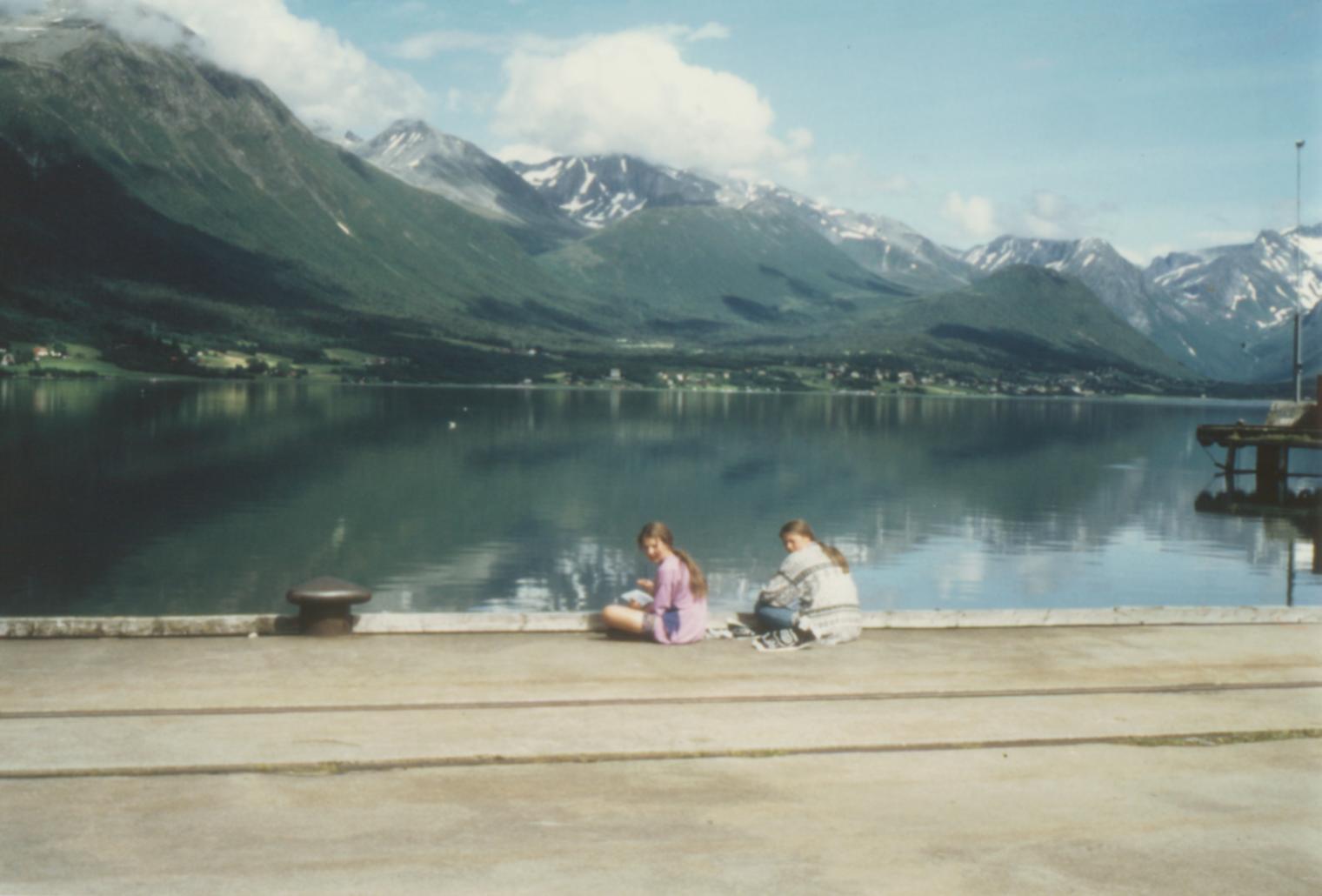 Am Kai von Andalsnes - noch ist unklar, wie wir von hier wegkommen