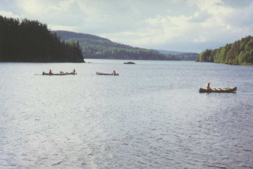 Auf so einem See kann der Gegenwind ziemlich unangenehm werden