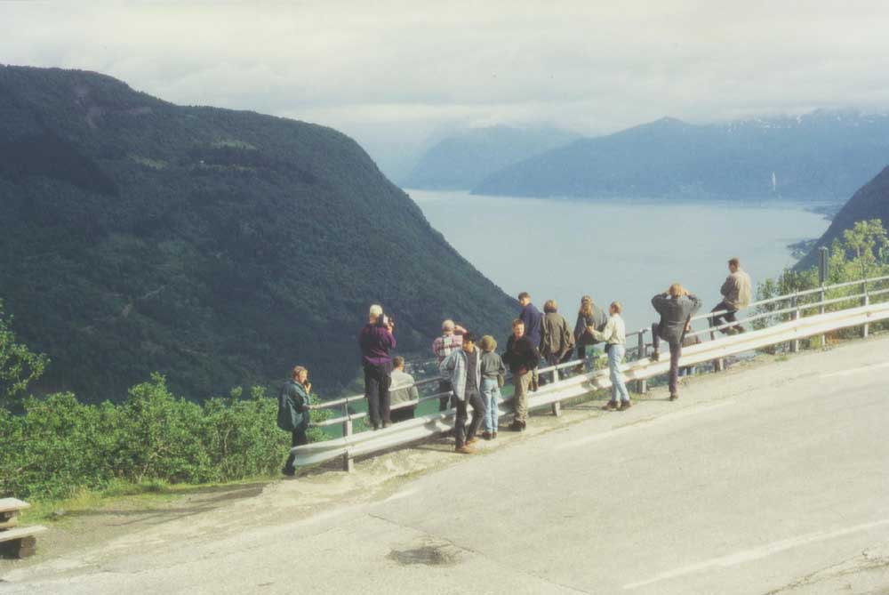 Blick zurck ber den Sognefjord