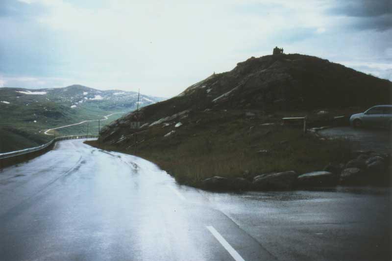 Kurz nach dem hchsten Punkt auf der Sognefjell-Strae