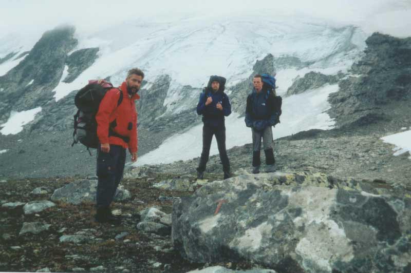 Kalt, feucht, ungemtlich - dazu der schwere Rucksack