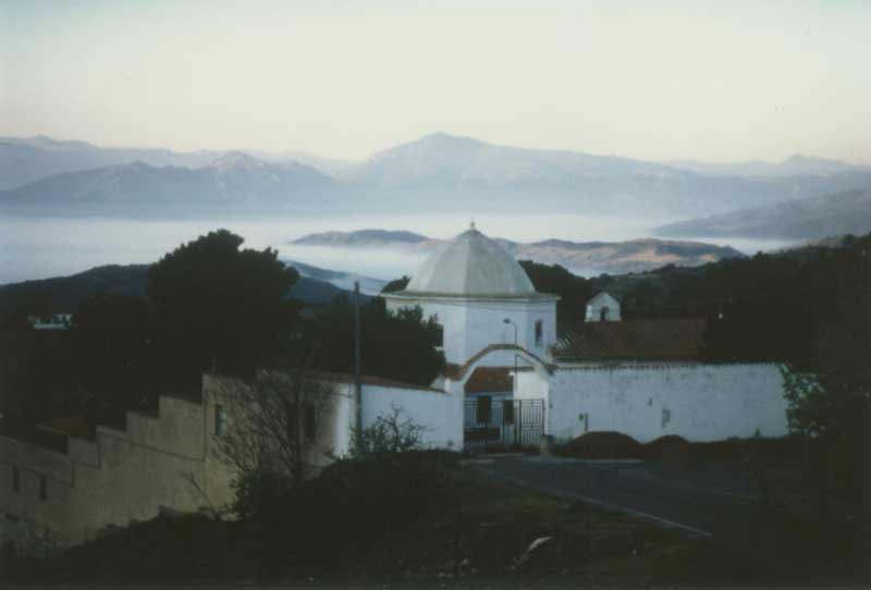 Idyllische Morgenstimmung am Santuario San Francesco