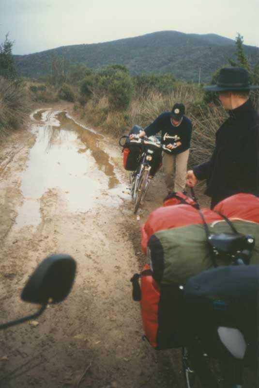 Das ist also eine echte strada bianca