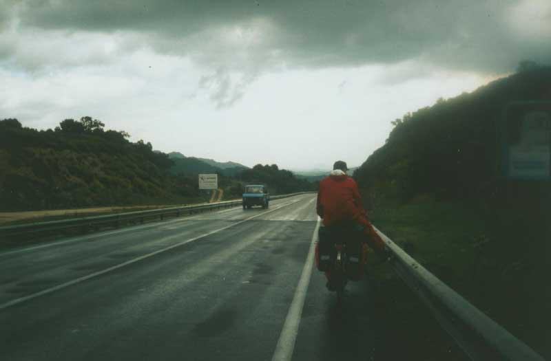 Der fast schon traditionelle Regen zum Tourbeginn