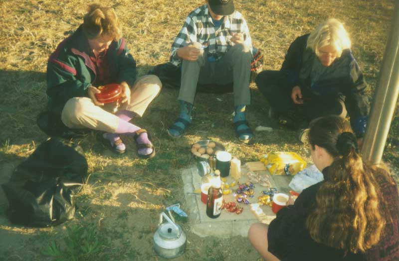 Ostersonntag am Strand von San Giovanni