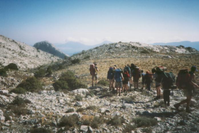 Start zur 2-tgigen Trekking-Tour durch den Supramonte