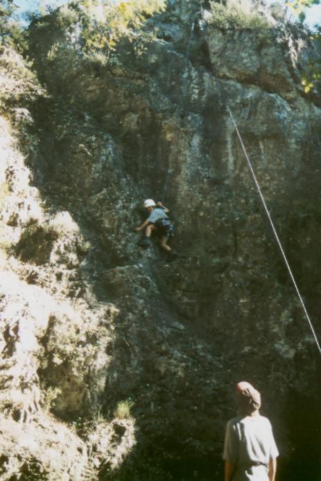 Kletterbungen mit sachkundiger Anleitung