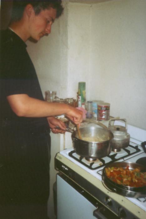 Ein deutsches Essen fr alle-Semmelkndel mit Gulasch