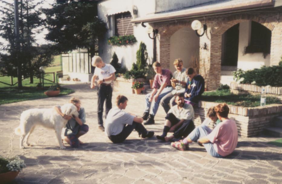 die geffnete Bar Clelia-fr uns ein kleines Paradies auf Erden