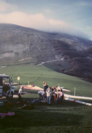 Ankunft auf dem Hochplateau des Monte Cucco