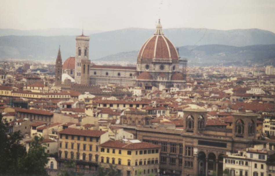 Blick ber die Dcher von Florenz