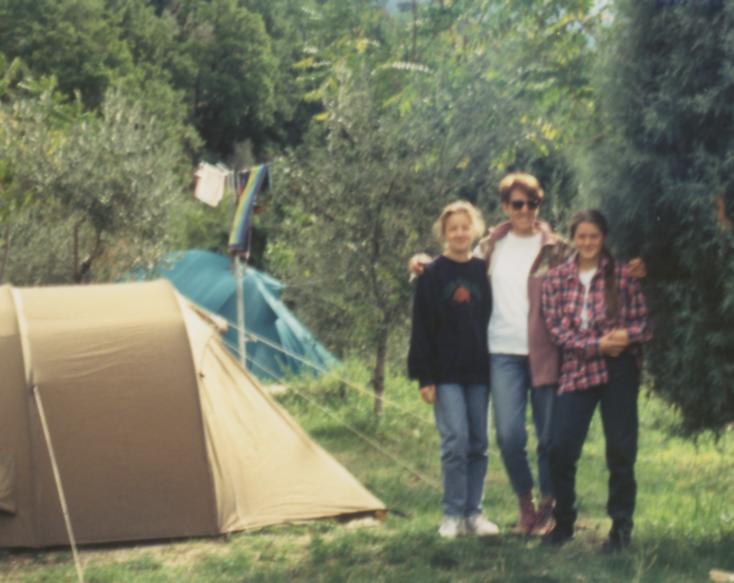 Unser stolzes Damen-Team nach der Trekkingstrapaze