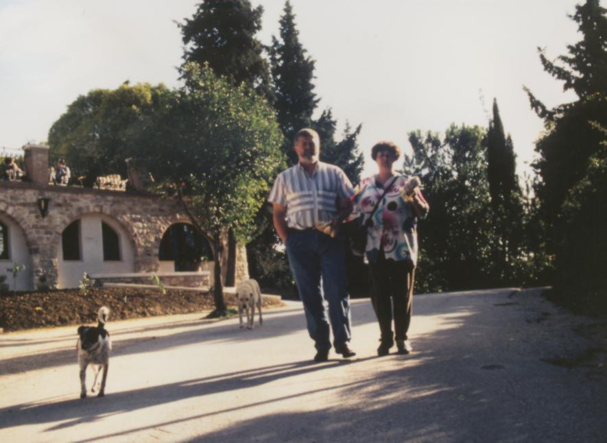 Zurück in Assisi werden wir von Peter und Bärbel begrüßt