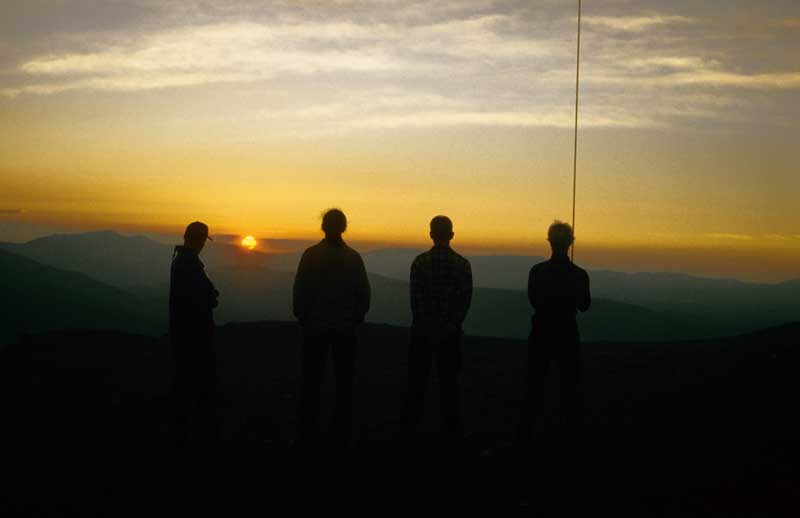 Beeindruckender kann ein Sonnenuntergang wohl kaum sein - und wir haben uns diesen Anblick redlich verdient!