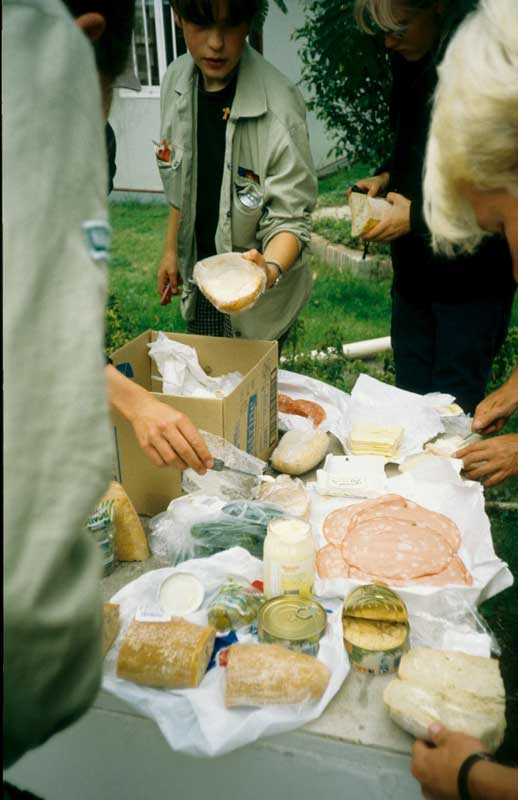 Paninis fr die Rckreise - so, wie jeder sie mag