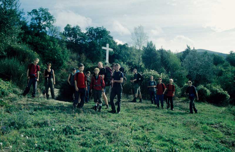 Das Kreuz von Colle: bester Ausgangspunkt fr Wanderungen