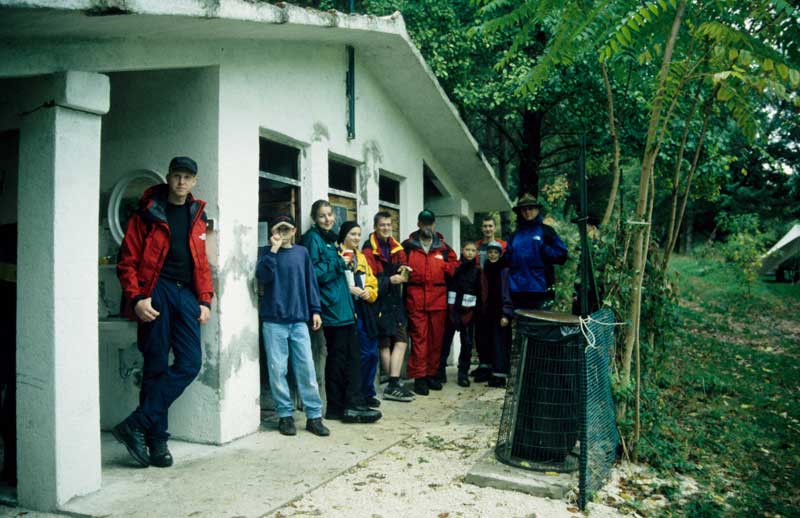 Waschhaus auf dem campingplatz von Colle