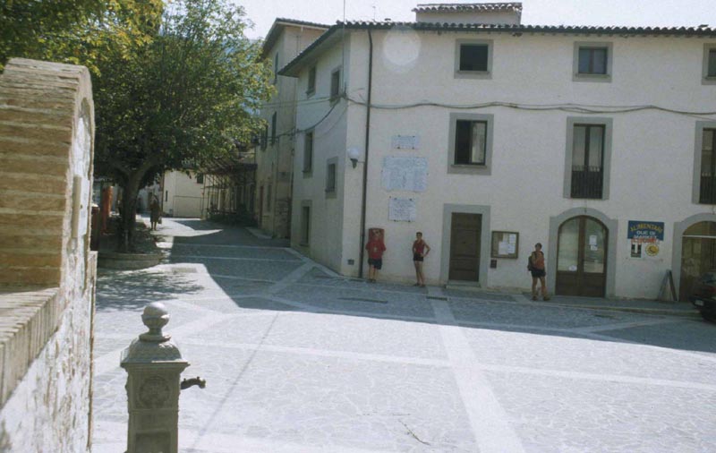 Blick von der Piazza