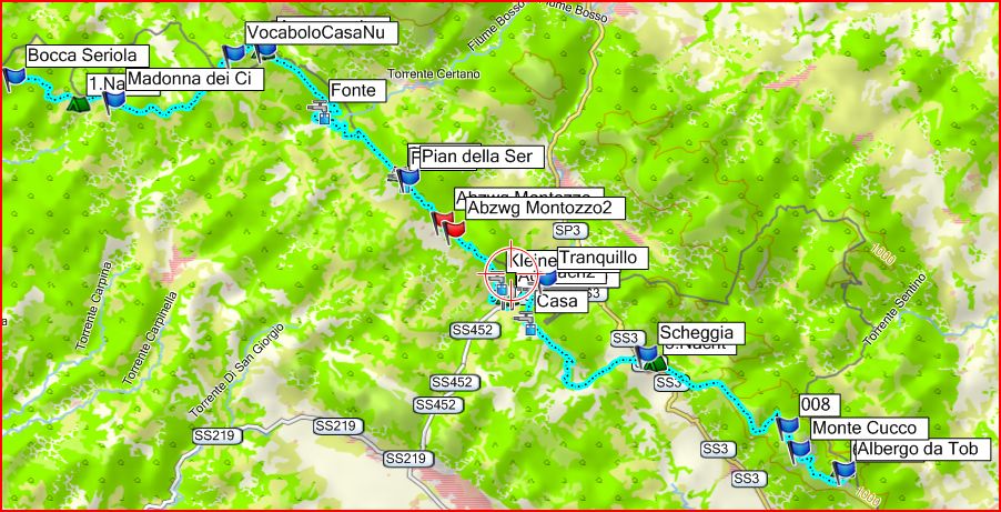 Unterwegs auf dem E 1