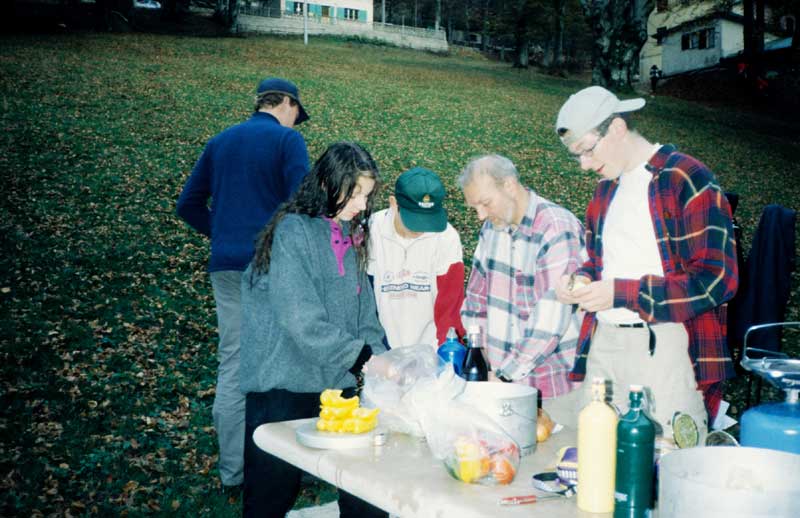 Gulasch mit Semmelkndeln: unser traditionelles Lageressen