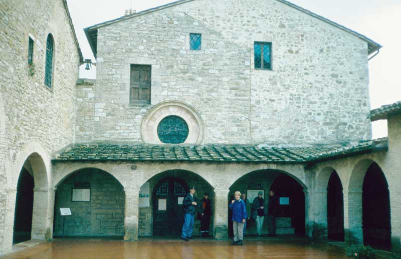 Leider ist in San Damiano alles geschlossen